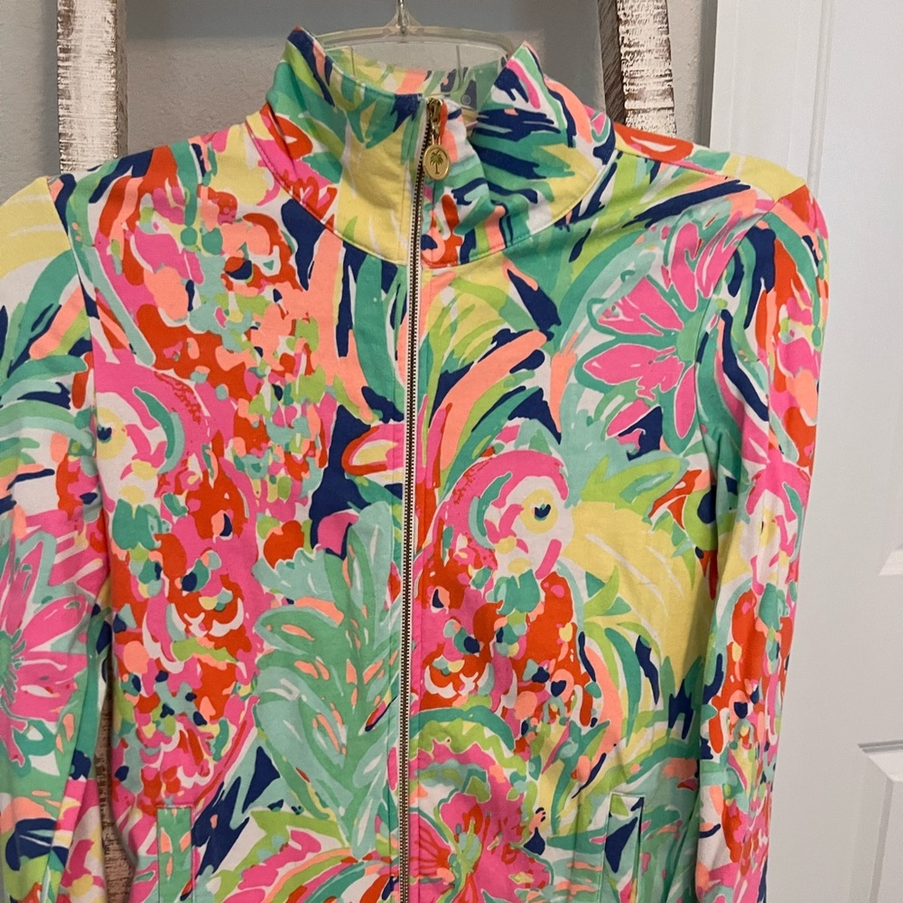 Lilly Pulitzer zip up top/jacket